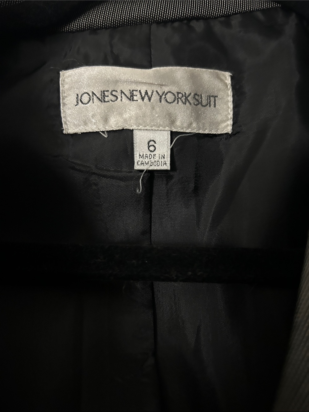 Jones New York Charcoal Two-Piece Blazer & Pants Set - Picture 2 of 12